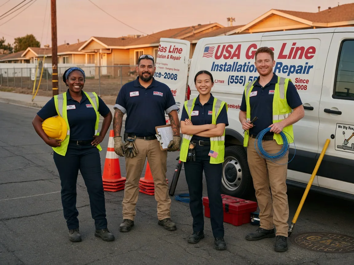 Gas Line Installation company in Wyoming